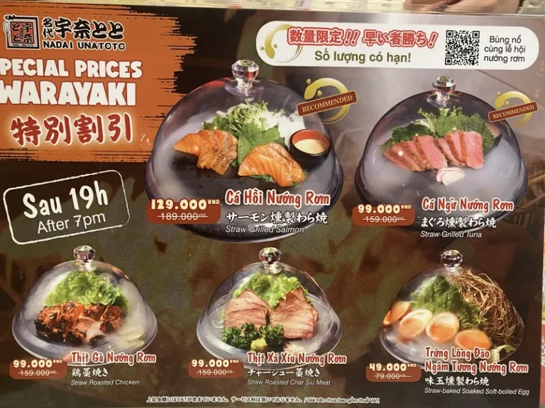Izakaya Unatoto Viet Nam Nguyen Thi Thap Quan 7 TPHCM 16 768x576