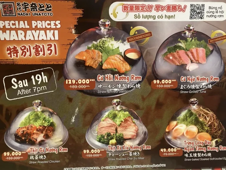 Izakaya Unatoto Viet Nam Nguyen Thi Thap Quan 7 TPHCM 8 768x576
