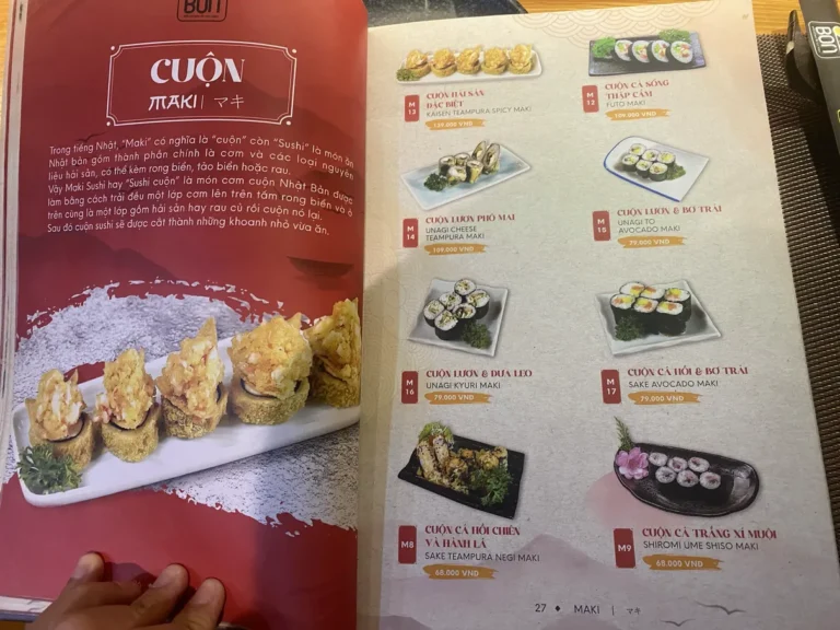 Sushi Bon Hoang Dieu 2 Thu Duc TPHCM menu 15 768x576