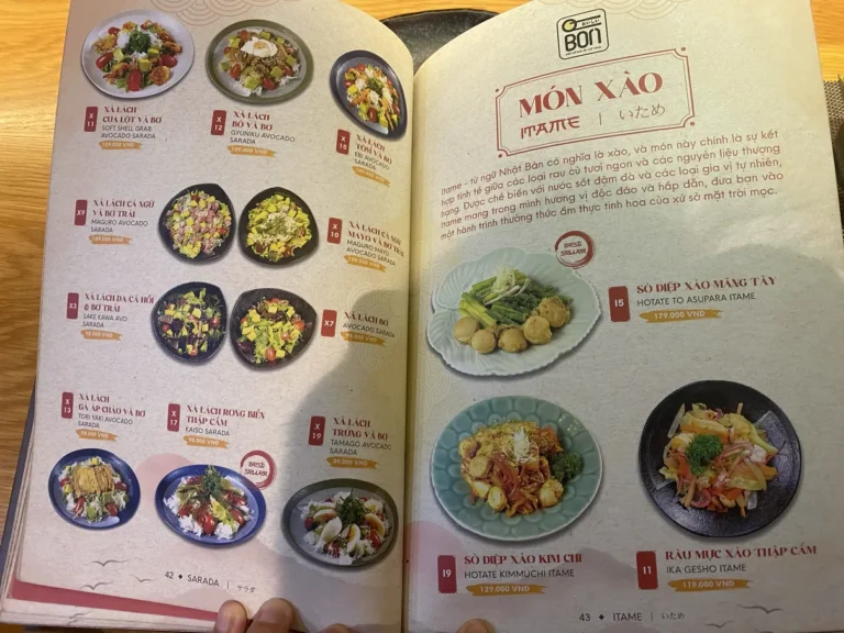 Sushi Bon Hoang Dieu 2 Thu Duc TPHCM menu 22 768x576