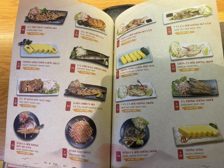 Sushi Bon Hoang Dieu 2 Thu Duc TPHCM menu 25 768x576