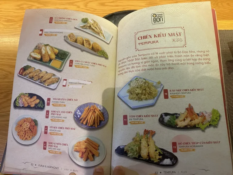 Sushi Bon Hoang Dieu 2 Thu Duc TPHCM menu 27 768x576