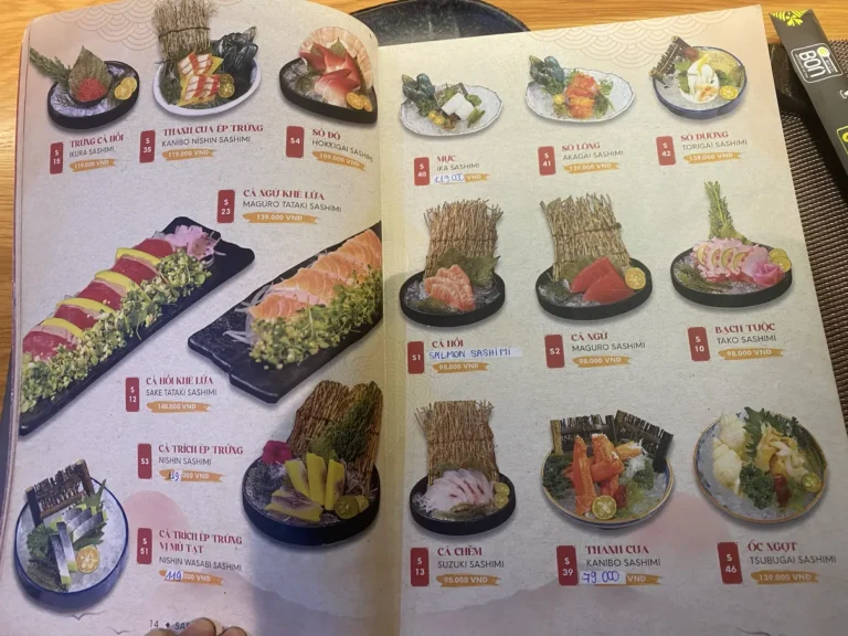 Sushi Bon Hoang Dieu 2 Thu Duc TPHCM menu 9 768x576