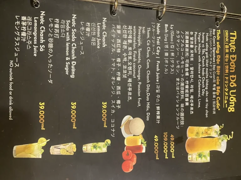 Bep Cuon Sai Gon Vo Van Tan Quan 3 menu 24 768x576
