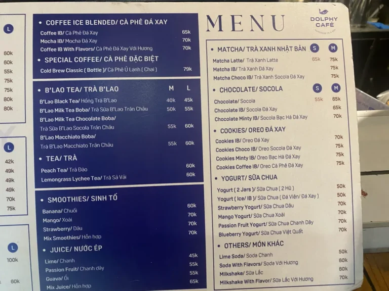 Dolphy Cafe 113 Duong Van An 4 menu 768x576
