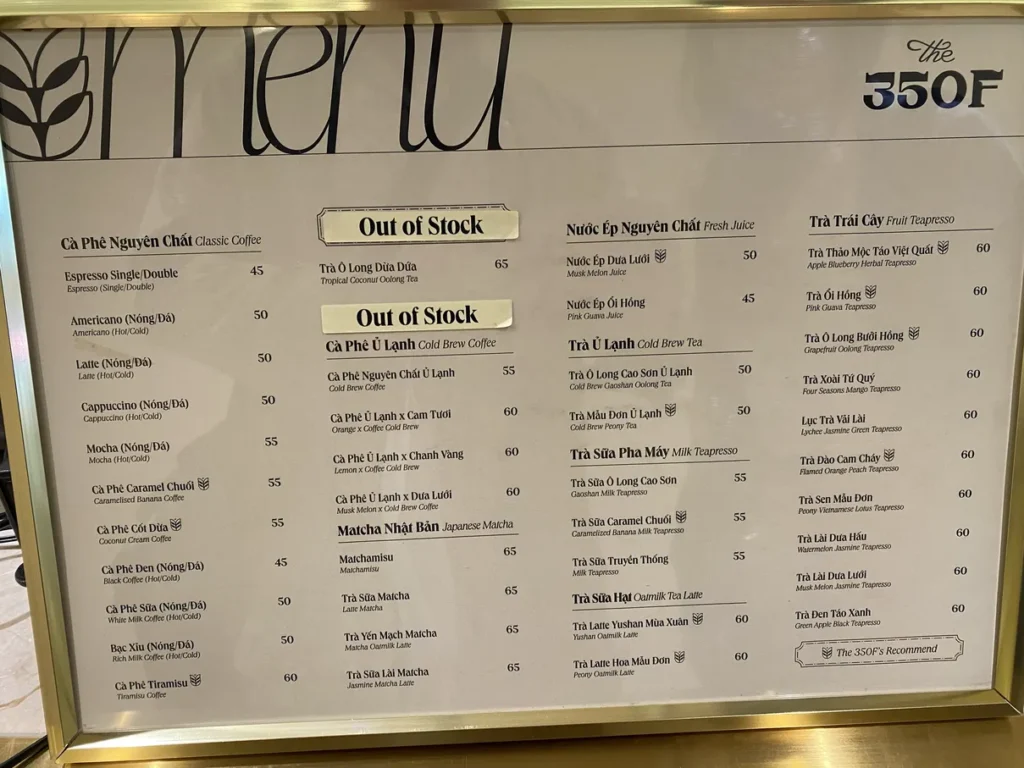 The 350F Dessert TPHCM menu 1 1024x768