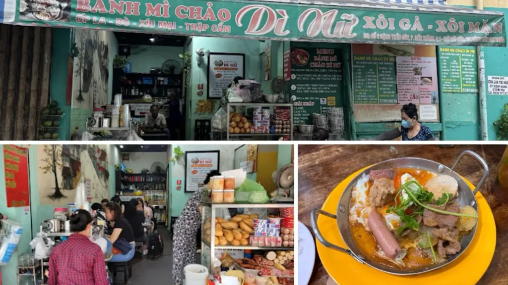 Bánh mì chảo Dì Nữ Quận 1