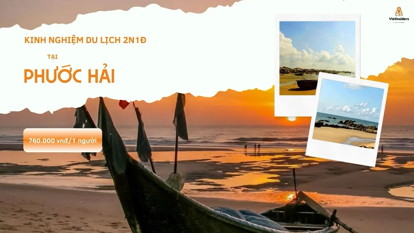 Kinh nghiệm du lịch Phước Hải 2 ngày 1 đêm với 760k/1 người