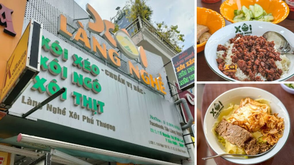 Xôi làng nghề Quận 1