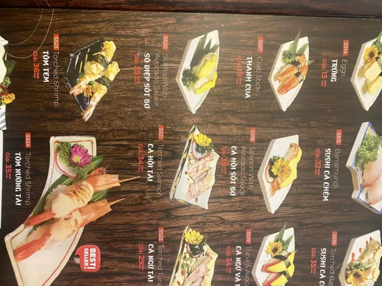 Sushi 79 Ho Xuan Huong Q3 menu 12 768x576