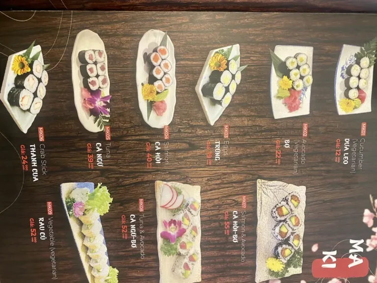 Sushi 79 Ho Xuan Huong Q3 menu 14 768x576