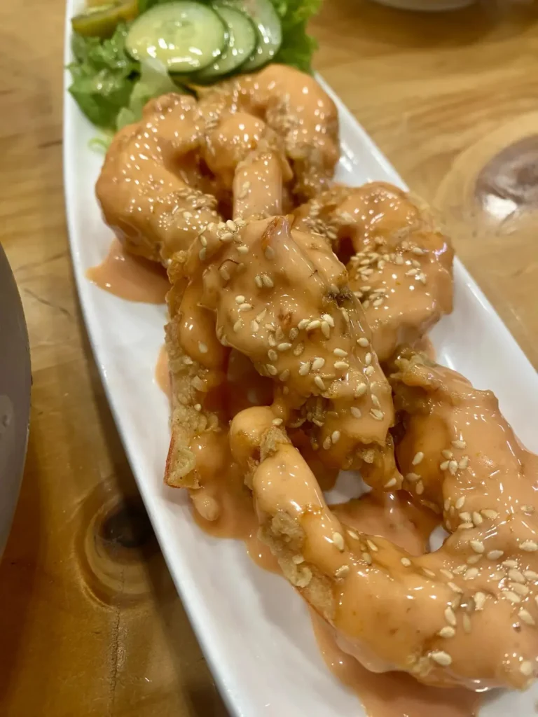 Tôm sốt Mayo tại Min Tan Quận 7