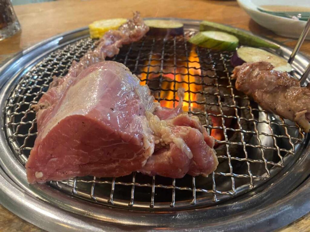 Bò nướng tại Bò Tơ Nhân Phát