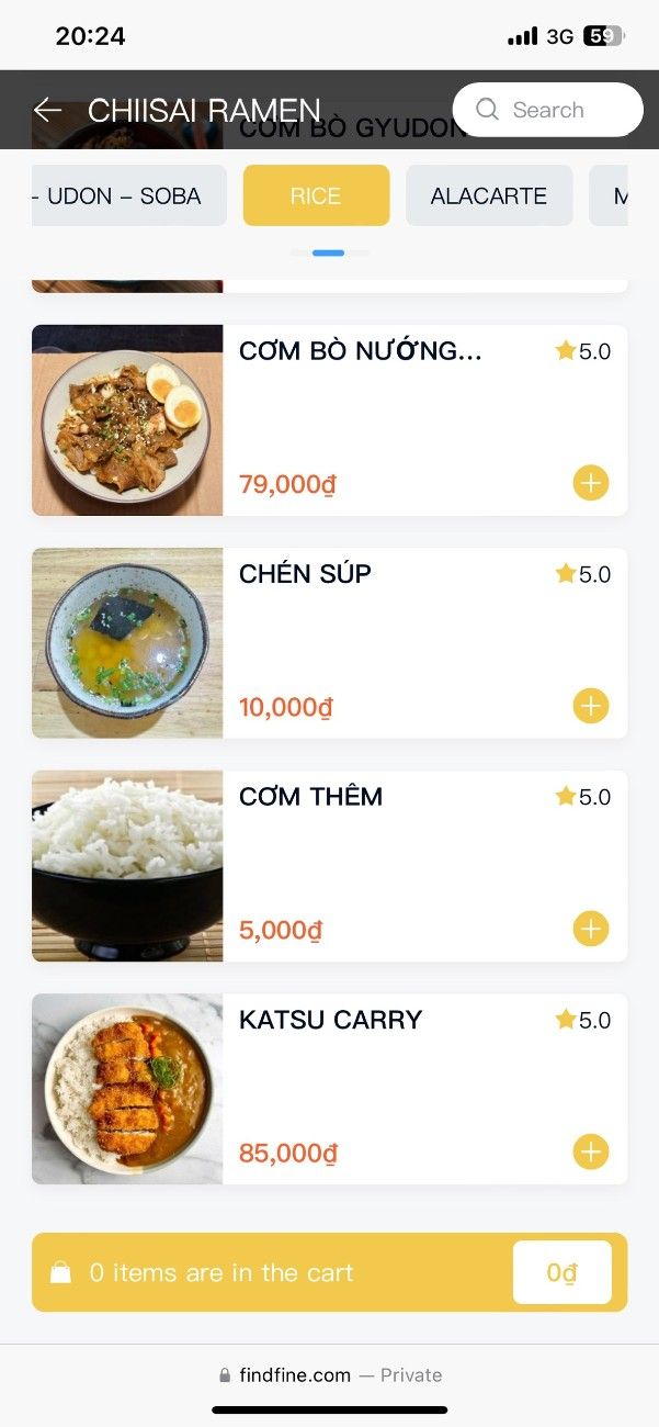 Chiisai Ramen Menu 8