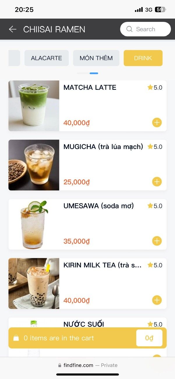 Chiisai Ramen Menu 9