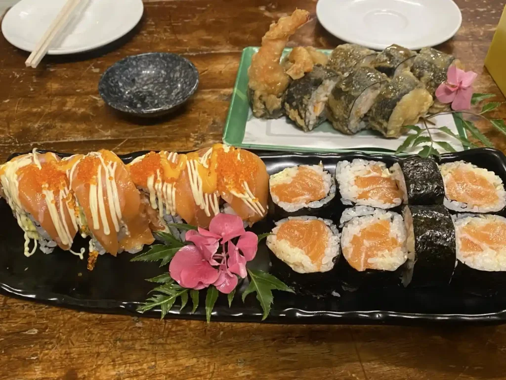 Các món ăn tại Sushi Osaka Thủ Đức