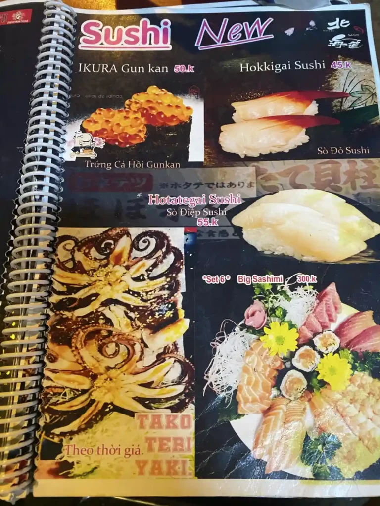 Sushi Osaka Phu Chau Thu Duc menu 2 768x1023