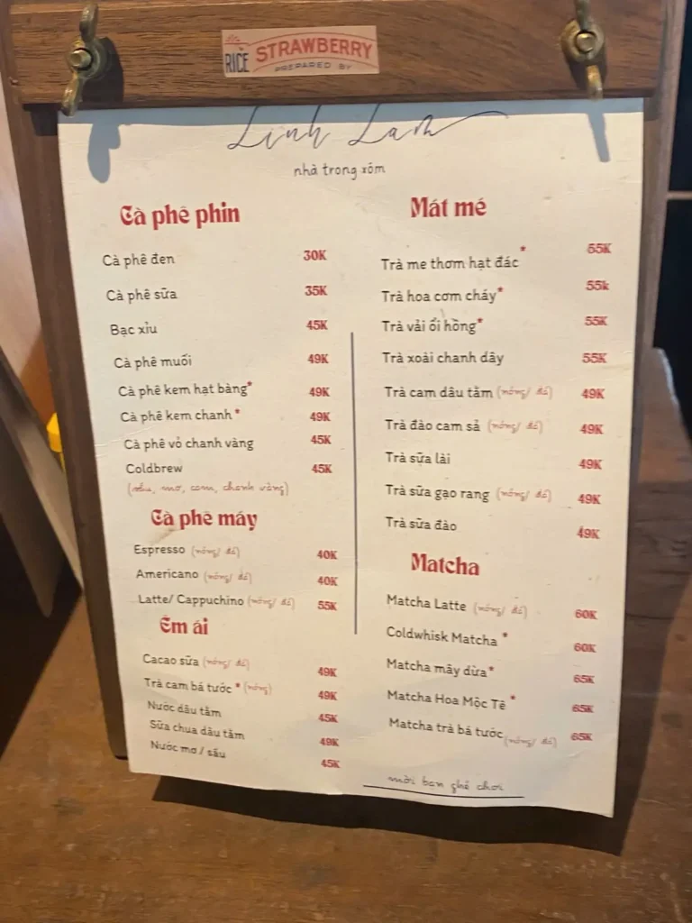 Ca phe Linh Lam Da Lat menu 768x1024