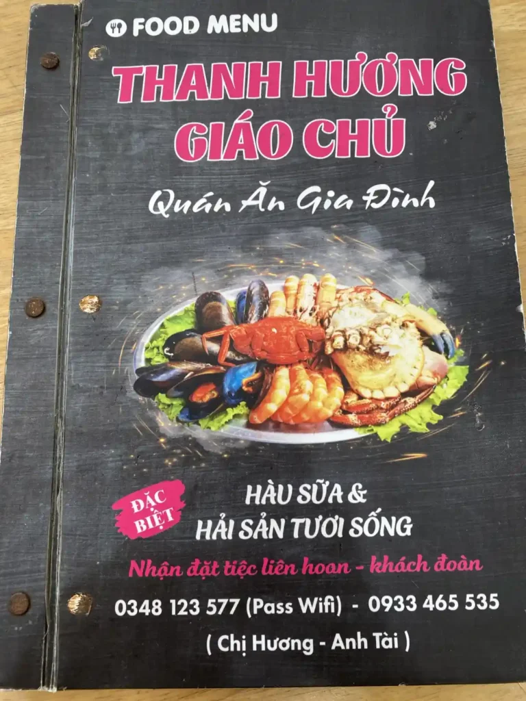 Quan Thanh Huong Giao Chu Phuoc Hai menu 1 768x1024