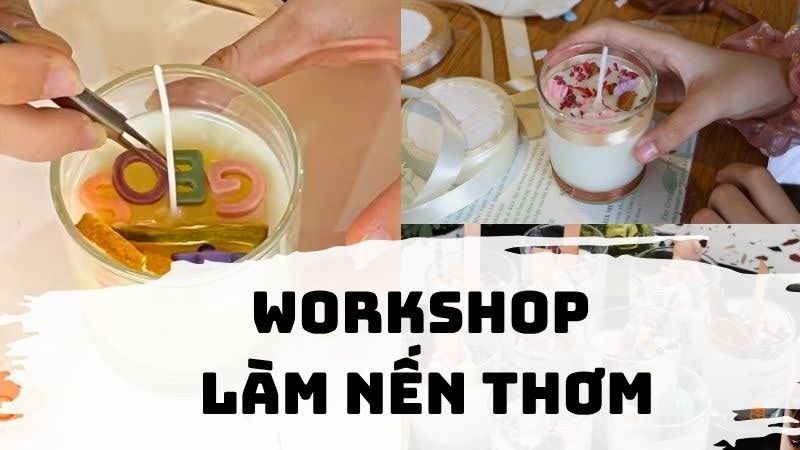Workshop làm nến thơm