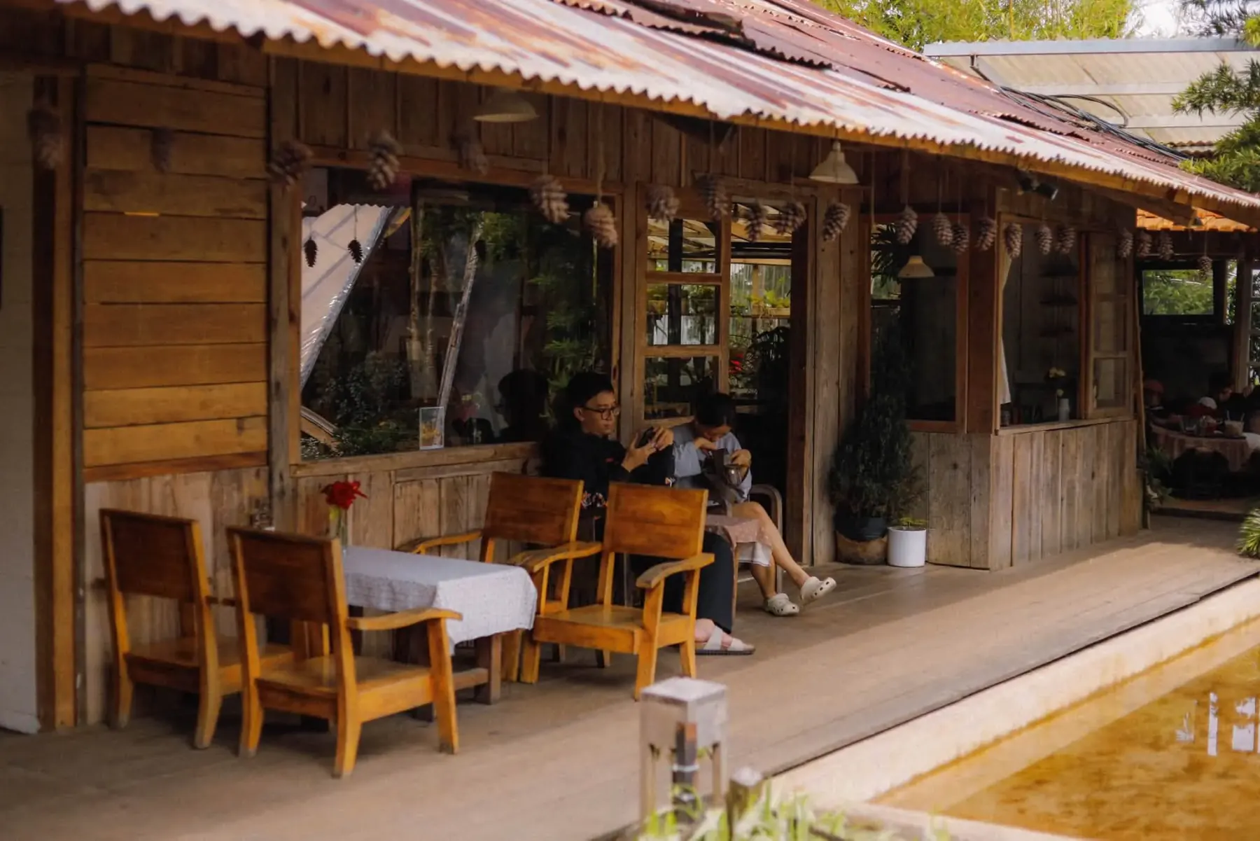 Chi tiết không gian tại Tiệm Cà Phê Túi Mơ To